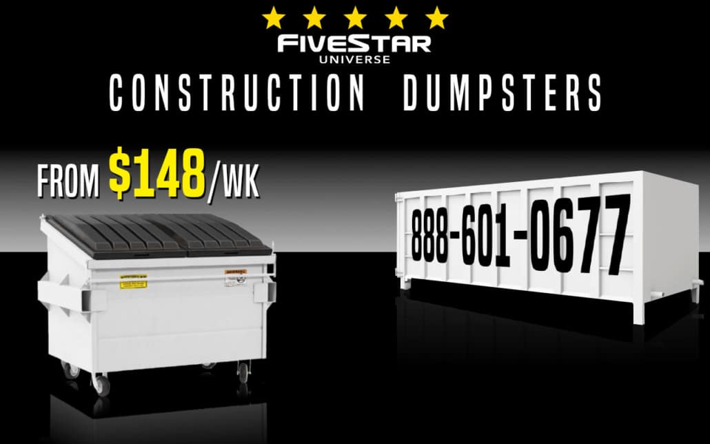 RollOff Dumpsters for Construction Sites of All Kinds